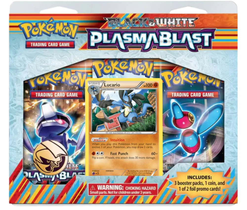 Plasma Blast: 3-Pack Blister (Lucario)