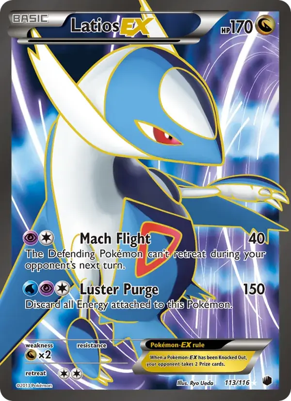 Latios-EX - 113/122 - Plasma Freeze