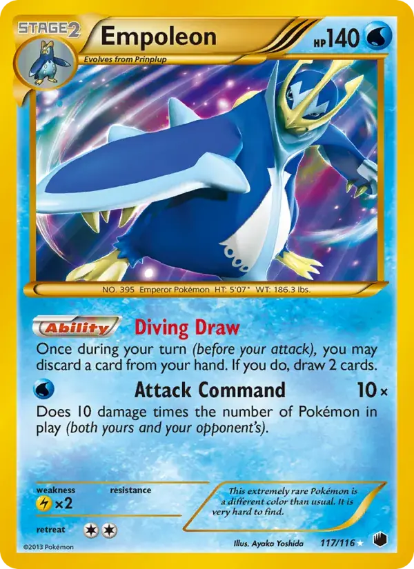 Empoleon - 117/122 - Plasma Freeze