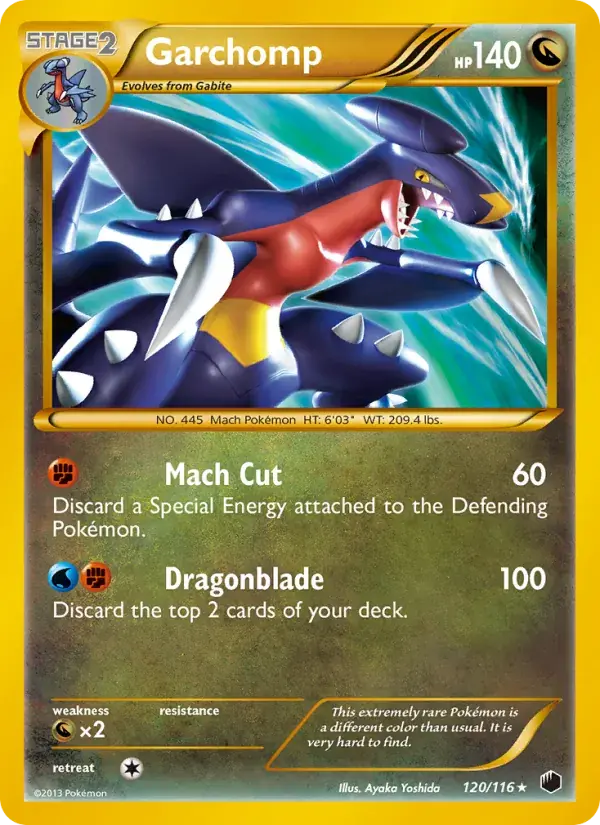 Garchomp - 120/122 - Plasma Freeze