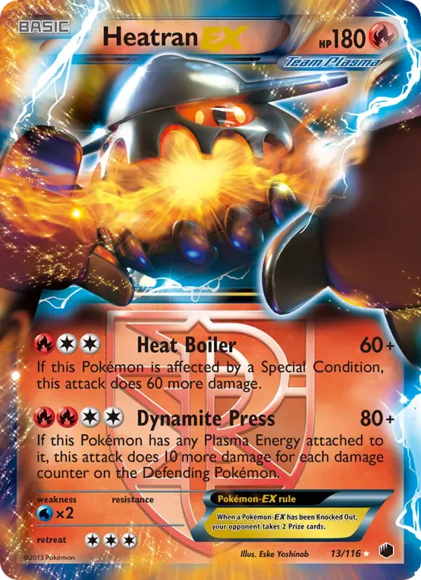 Heatran-EX - 13/122 - Plasma Freeze
