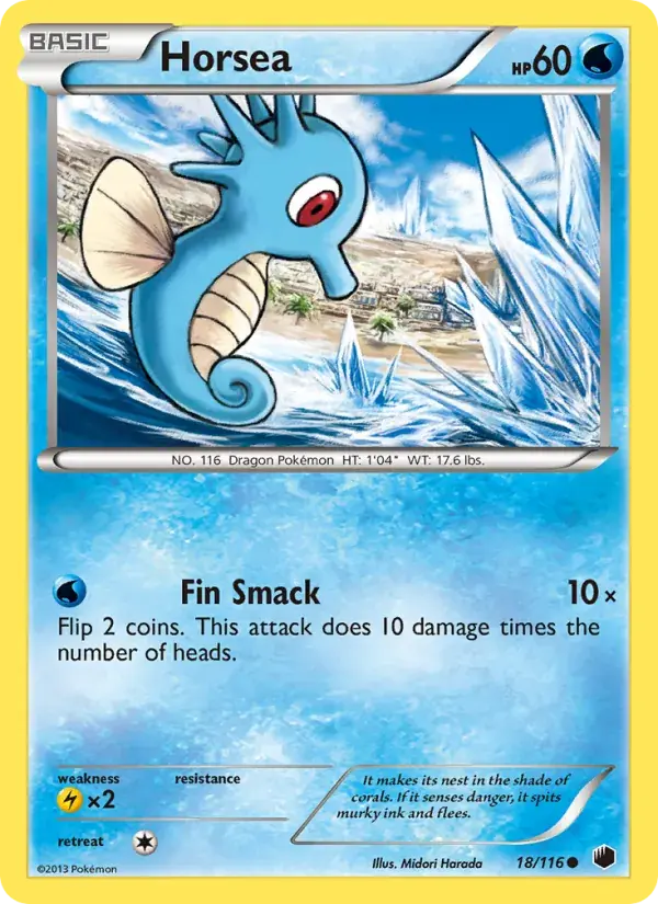 Horsea - 18/122 - Plasma Freeze