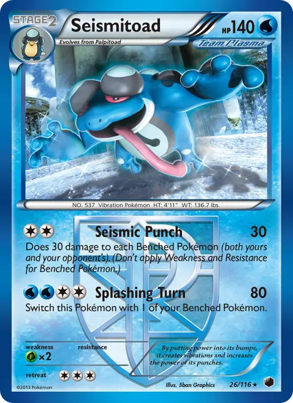 Seismitoad - 26/122 - Plasma Freeze