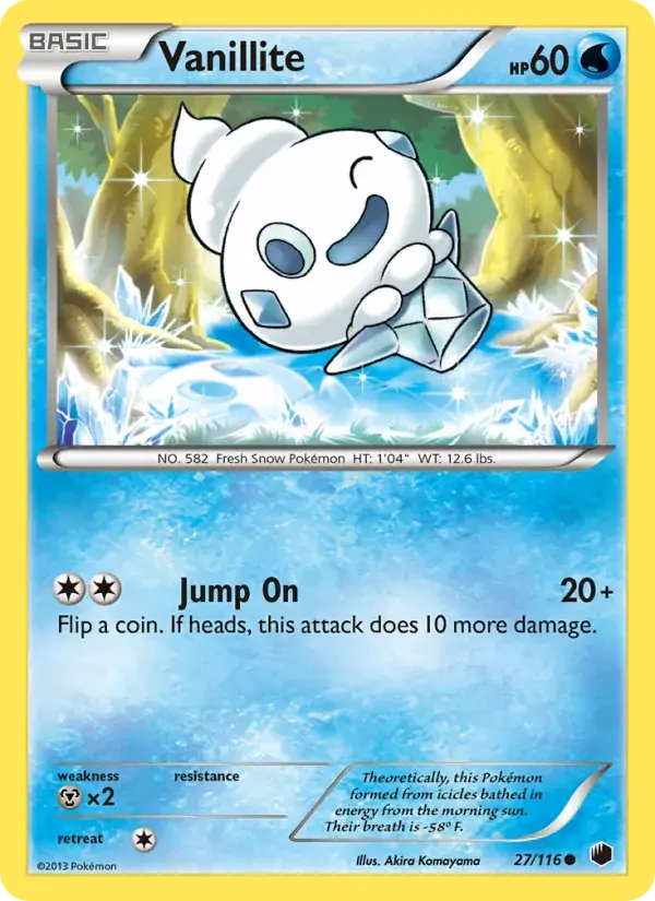 Vanillite - 27/122 - Plasma Freeze