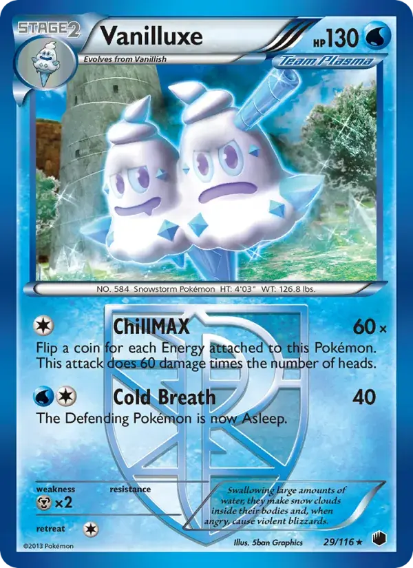 Vanilluxe - 29/122 - Plasma Freeze