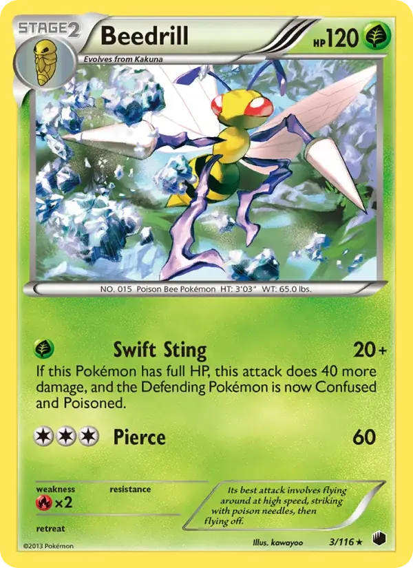 Beedrill - 3/122 - Plasma Freeze