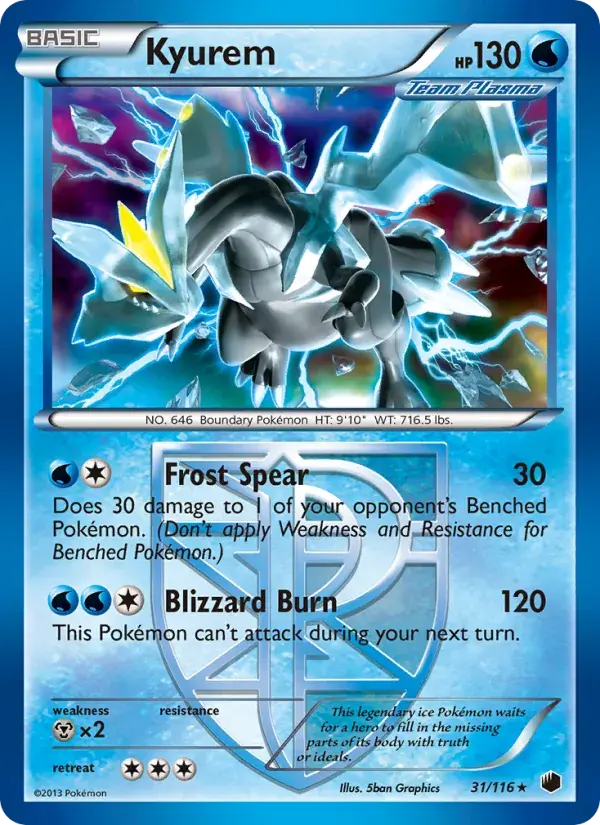 Kyurem - 31/122 - Plasma Freeze