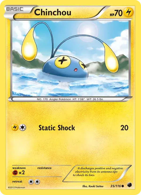 Chinchou - 35/122 - Plasma Freeze