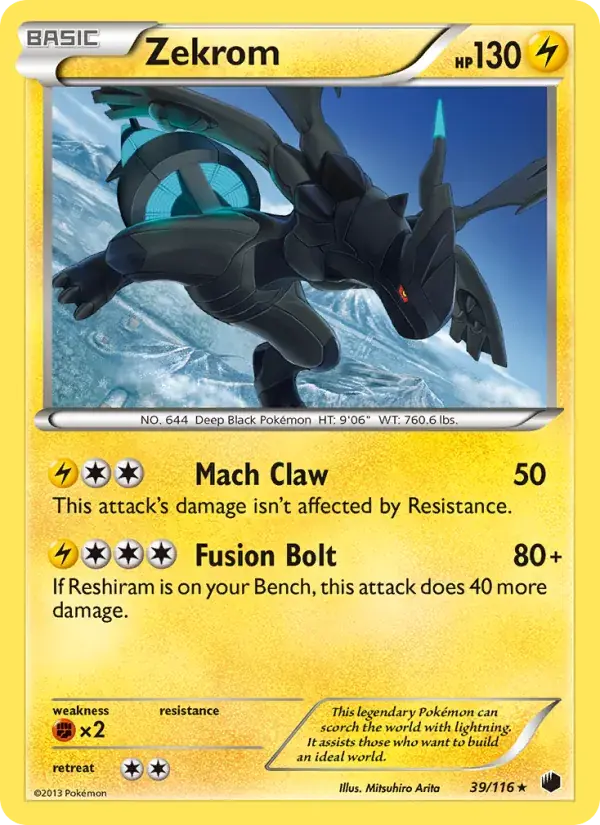 Zekrom - 39/122 - Plasma Freeze