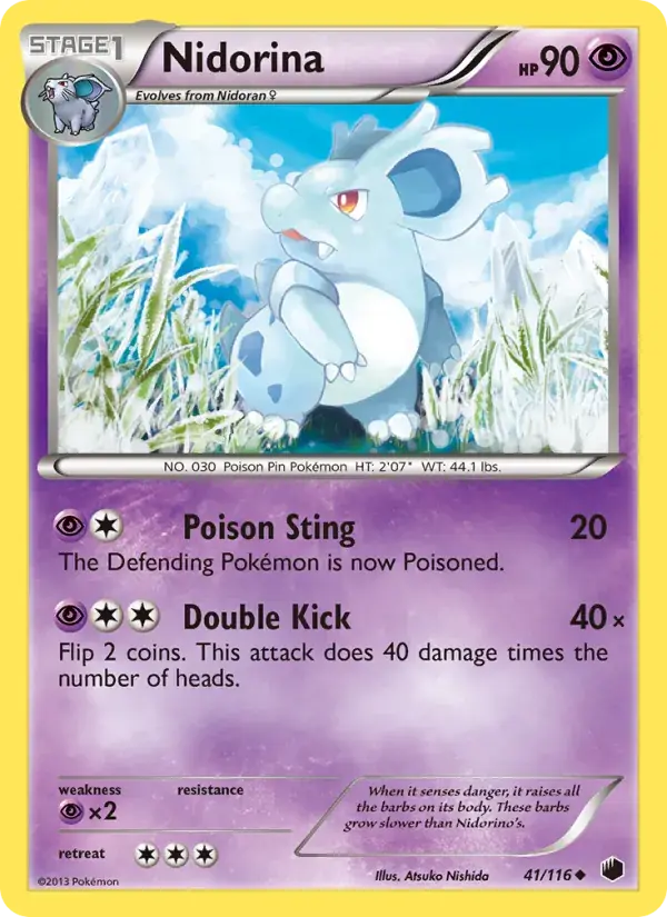 Nidorina - 41/122 - Plasma Freeze