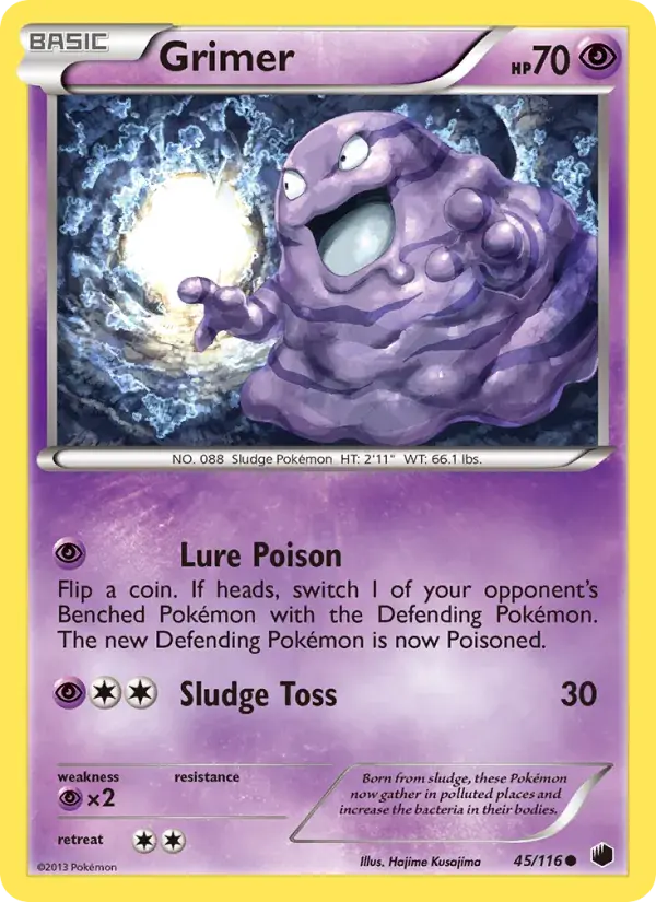 Grimer - 45/122 - Plasma Freeze