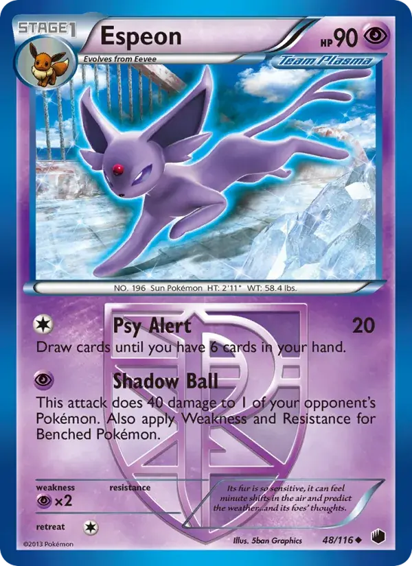 Espeon - 48/122 - Plasma Freeze