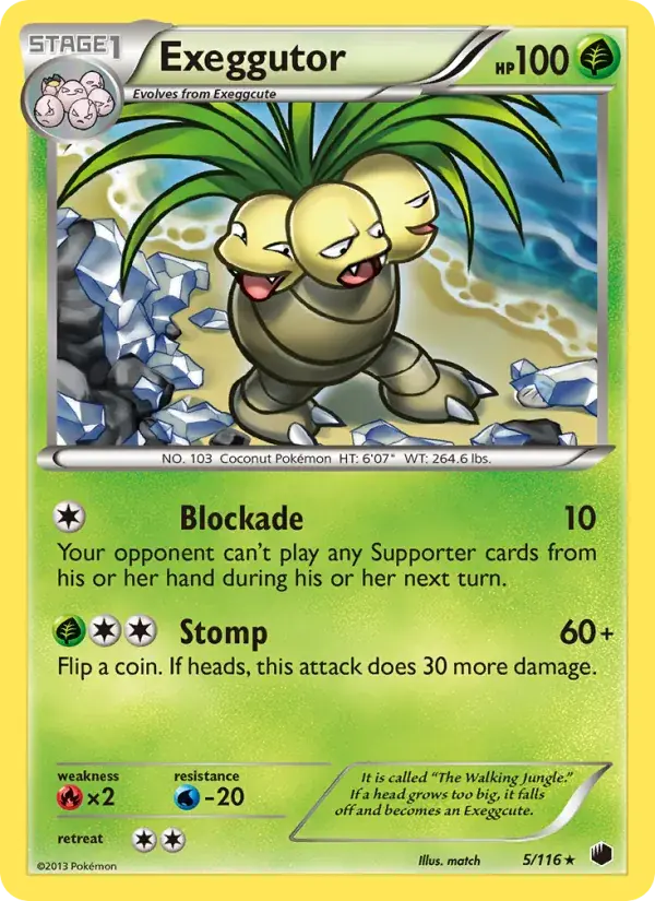 Exeggutor - 5/122 - Plasma Freeze