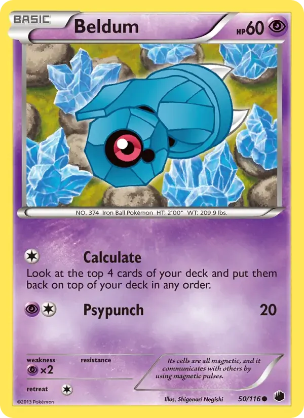 Beldum - 50/122 - Plasma Freeze
