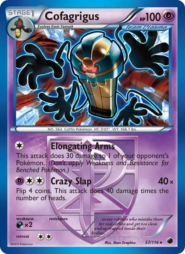 Cofagrigus - 57/122 - Plasma Freeze