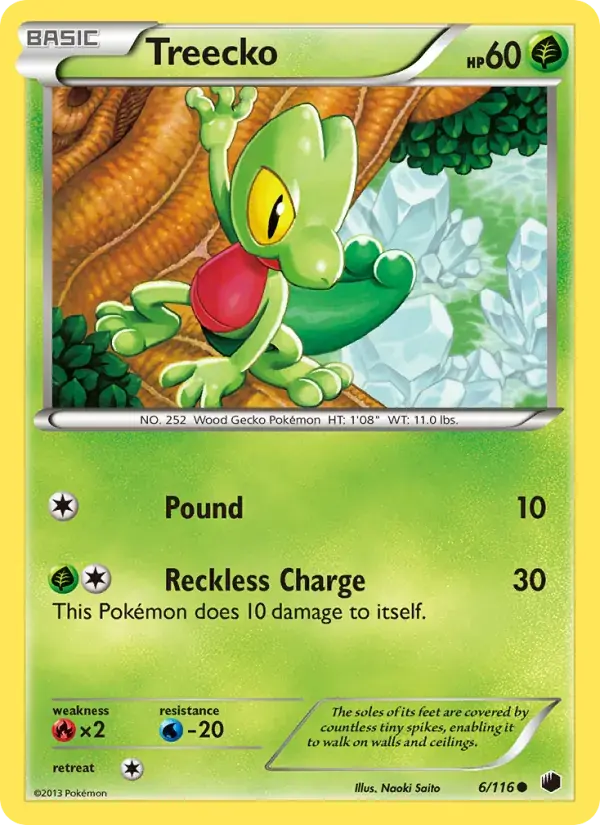 Treecko - 6/122 - Plasma Freeze