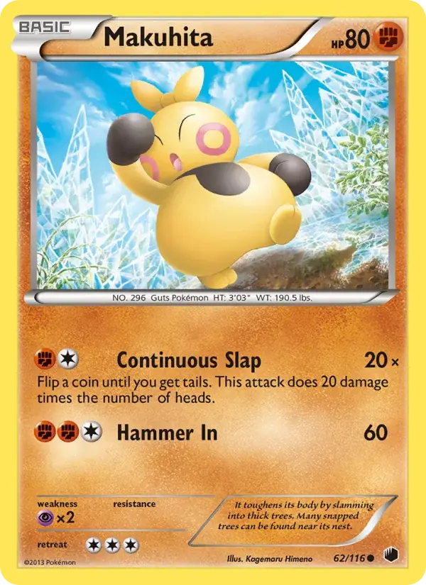 Makuhita - 62/122 - Plasma Freeze