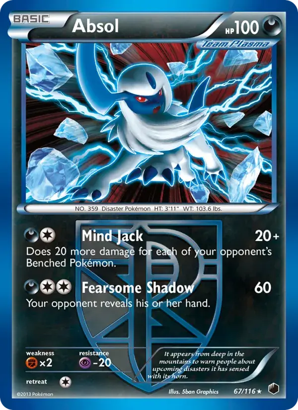 Absol - 67/122 - Plasma Freeze