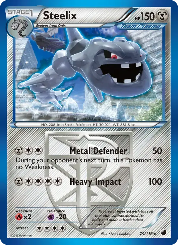 Steelix - 79/122 - Plasma Freeze