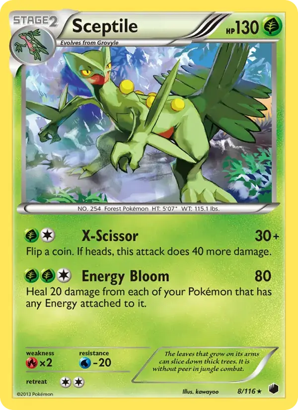 Sceptile - 8/122 - Plasma Freeze