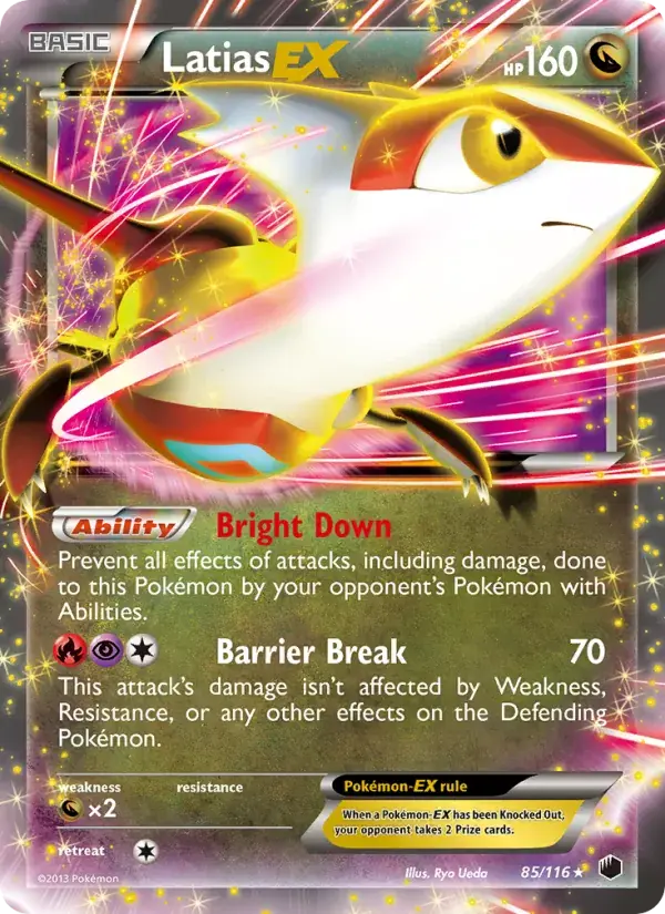 Latias-EX - 85/122 - Plasma Freeze