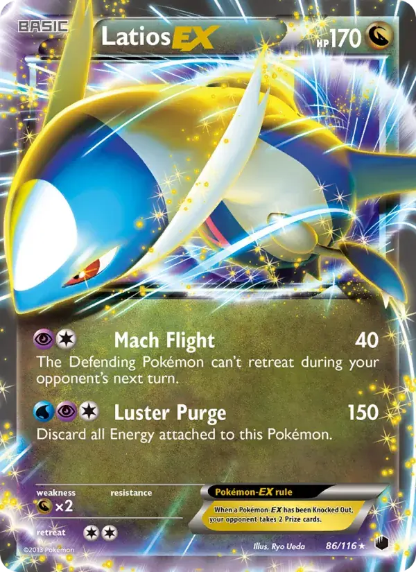 Latios-EX - 86/122 - Plasma Freeze