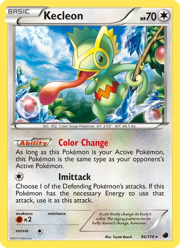 Kecleon - 94/122 - Plasma Freeze