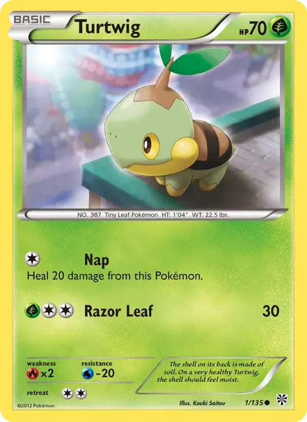 Turtwig - 1/138 - Plasma Storm