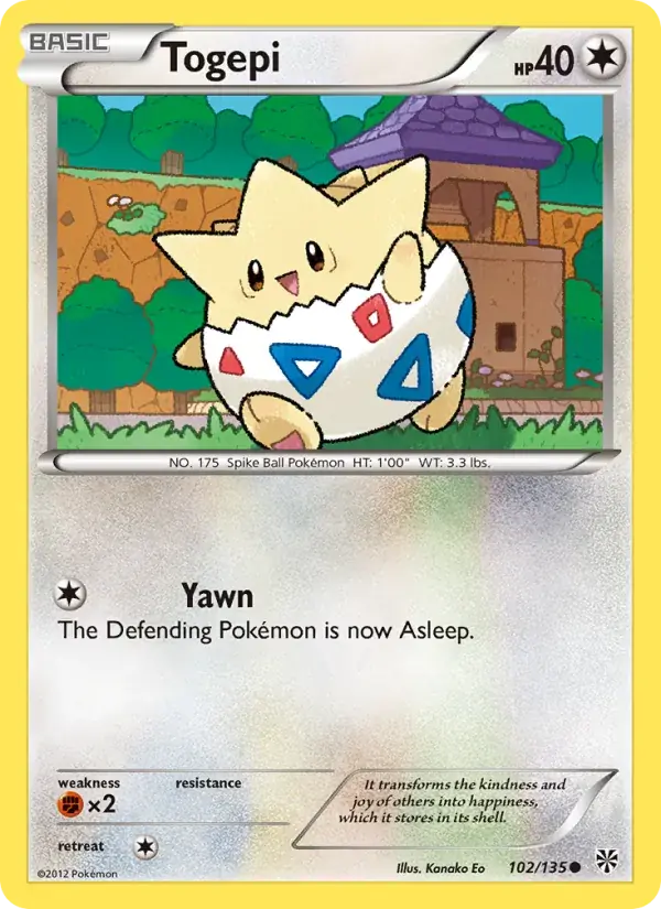 Togepi - 102/138 - Plasma Storm