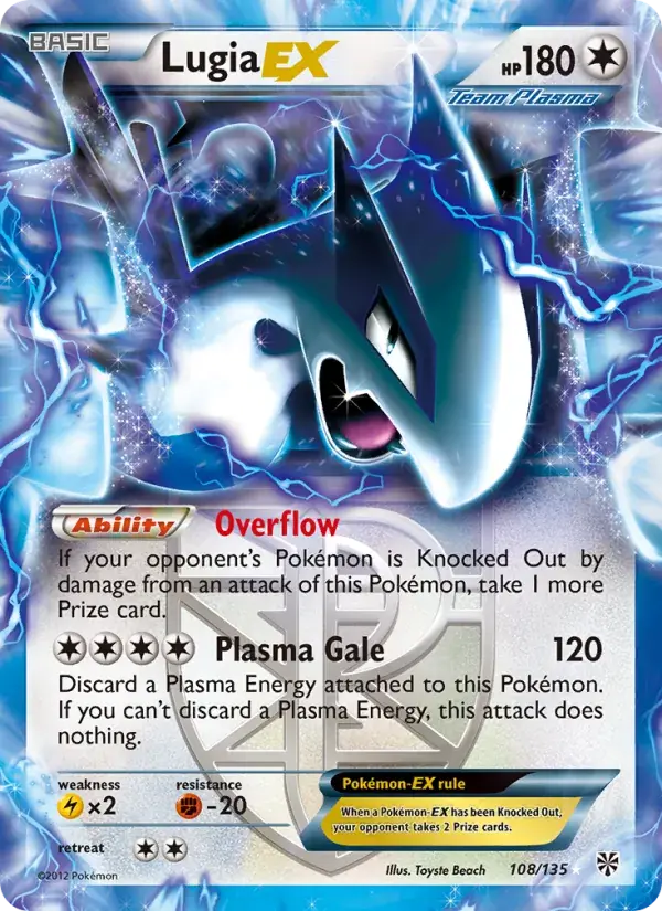 Lugia-EX - 108/138 - Plasma Storm