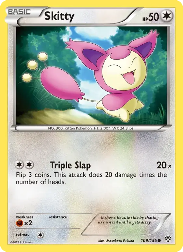 Skitty - 109/138 - Plasma Storm