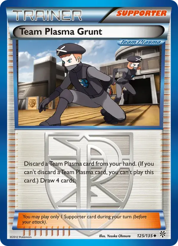 Team Plasma Grunt - 125/138 - Plasma Storm