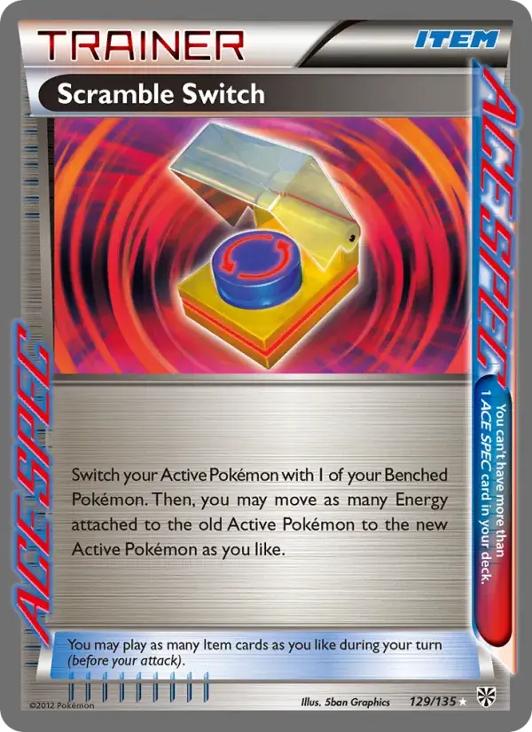 Scramble Switch - 129/138 - Plasma Storm