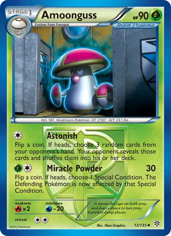 Amoonguss - 13/138 - Plasma Storm