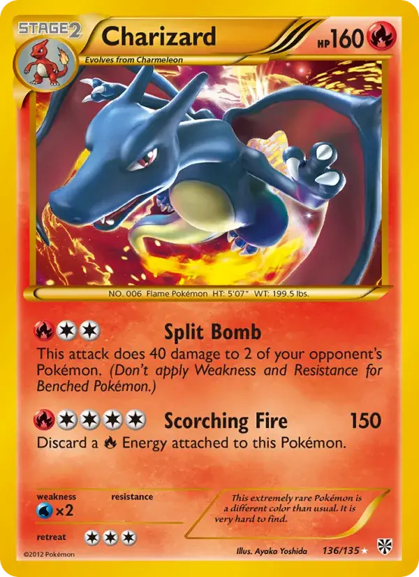 Charizard - 136/138 - Plasma Storm