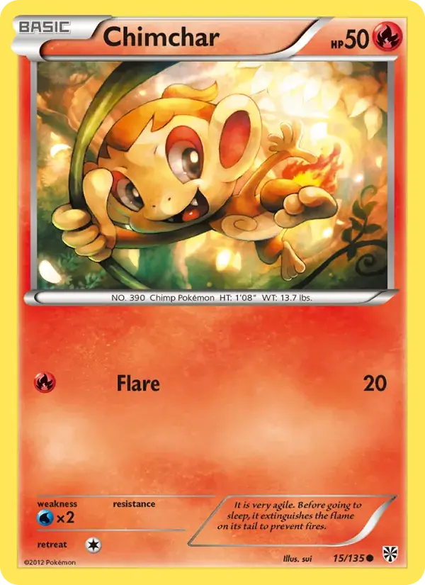 Chimchar - 15/138 - Plasma Storm
