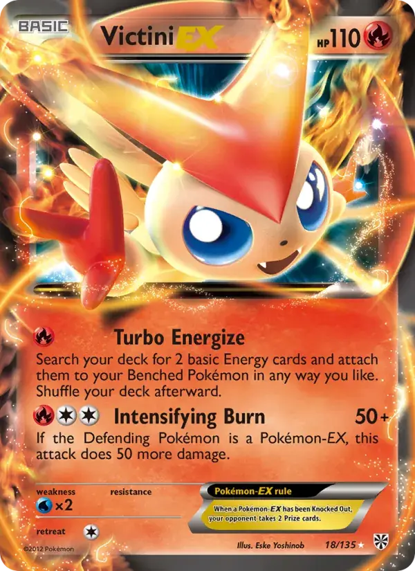 Victini-EX - 18/138 - Plasma Storm