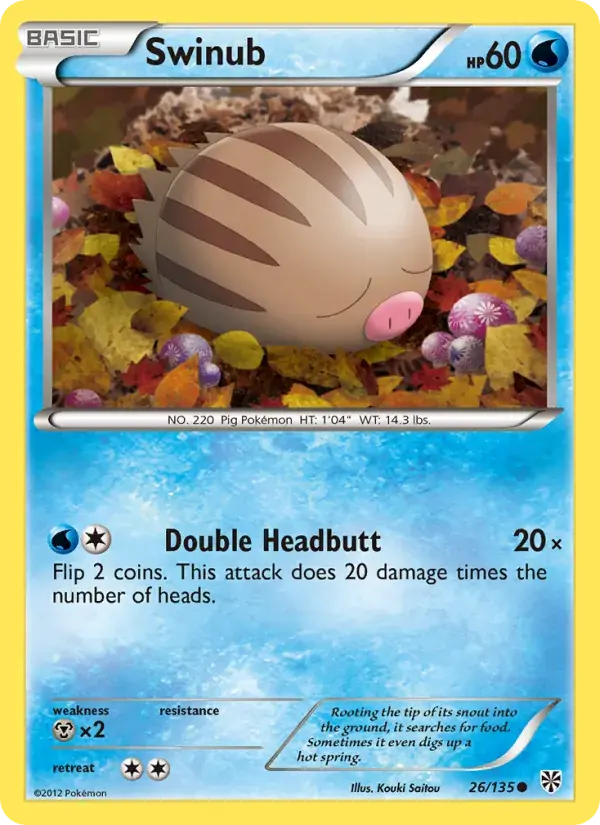 Swinub - 26/138 - Plasma Storm