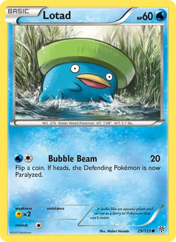 Lotad - 29/138 - Plasma Storm