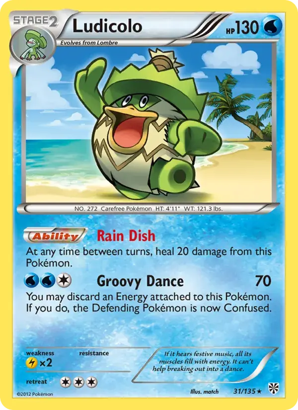 Ludicolo - 31/138 - Plasma Storm