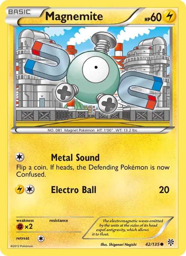 Magnemite - 42/138 - Plasma Storm