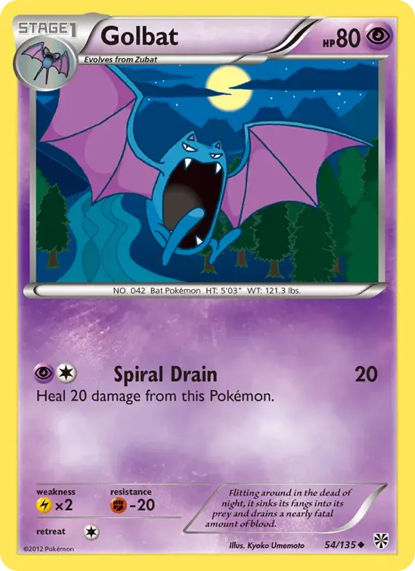 Golbat - 54/138 - Plasma Storm