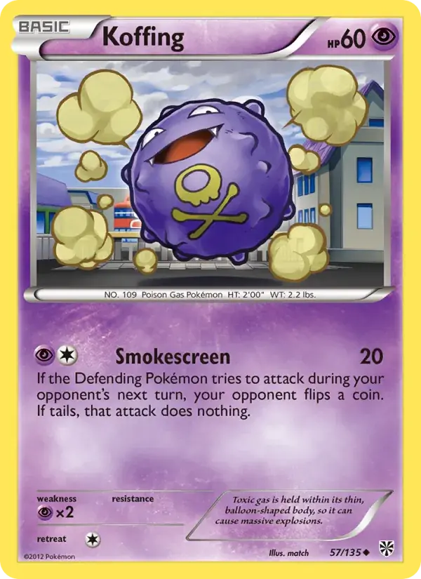 Koffing - 57/138 - Plasma Storm