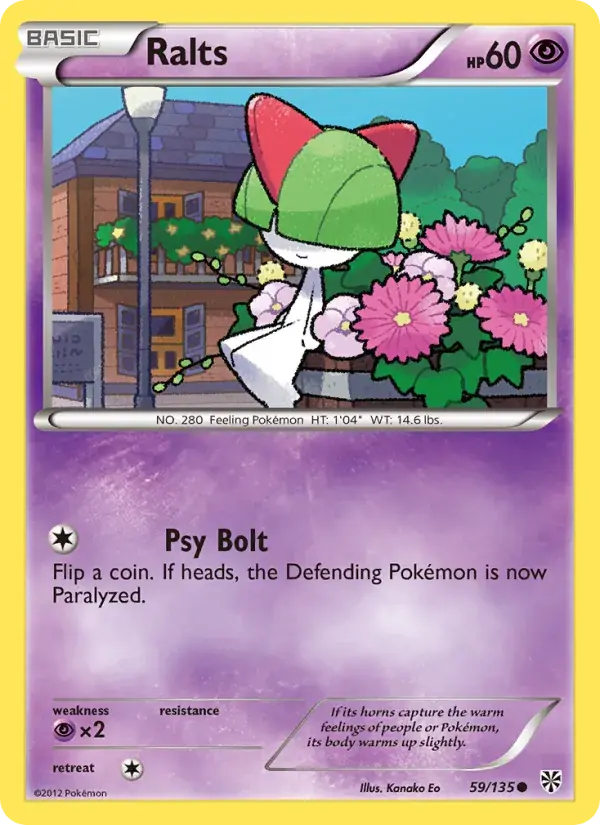 Ralts - 59/138 - Plasma Storm