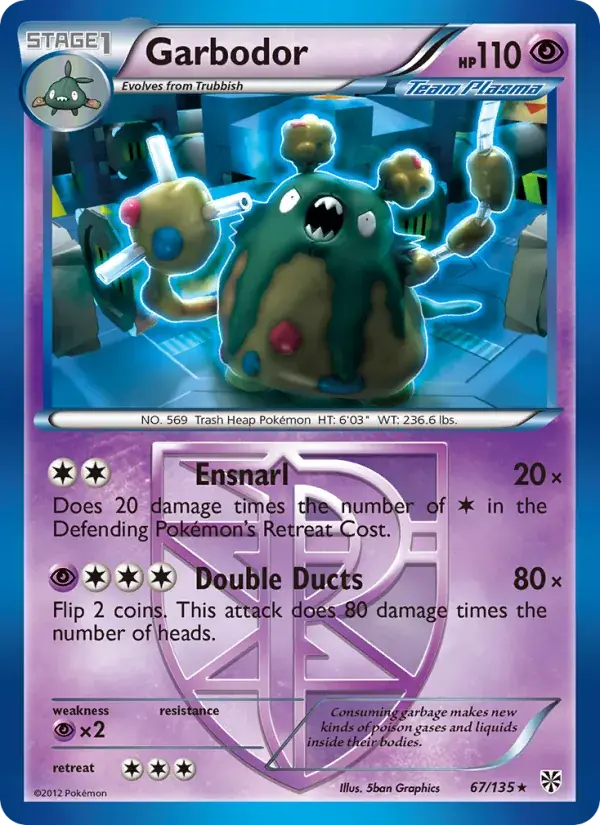 Garbodor - 67/138 - Plasma Storm