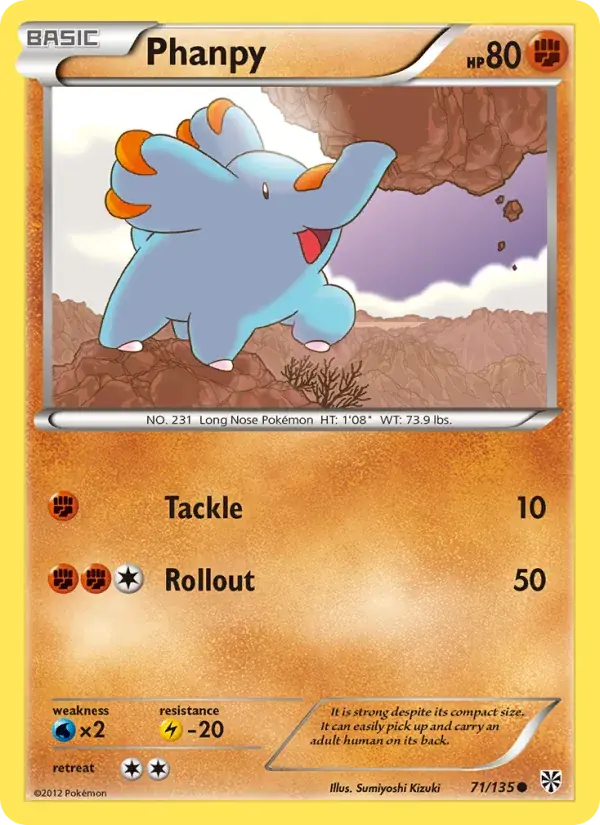 Phanpy - 71/138 - Plasma Storm