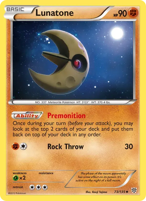 Lunatone - 73/138 - Plasma Storm