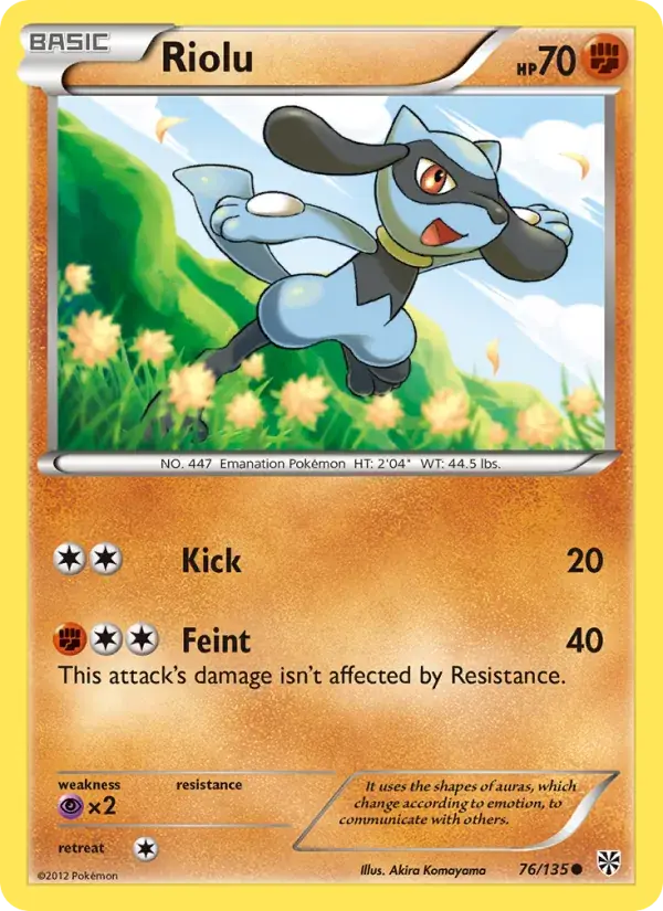 Riolu - 76/138 - Plasma Storm