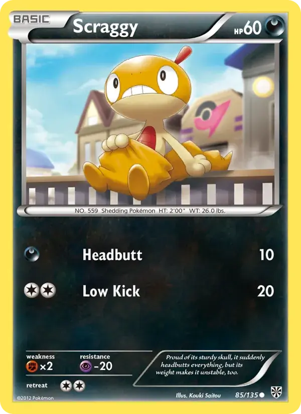 Scraggy - 85/138 - Plasma Storm