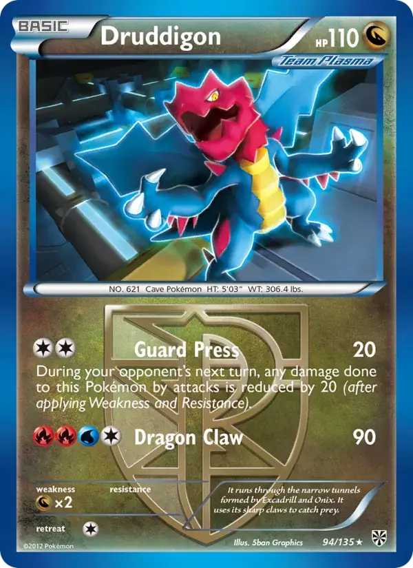 Druddigon - 94/138 - Plasma Storm
